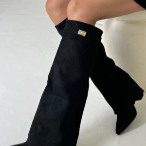 Olushia - Soft Fur Buckle Boots